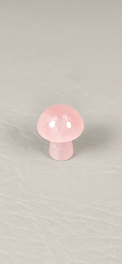 Rose Quartz Mushroom
