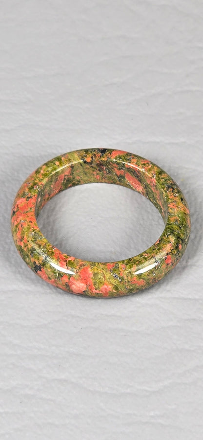 Unakite Rings