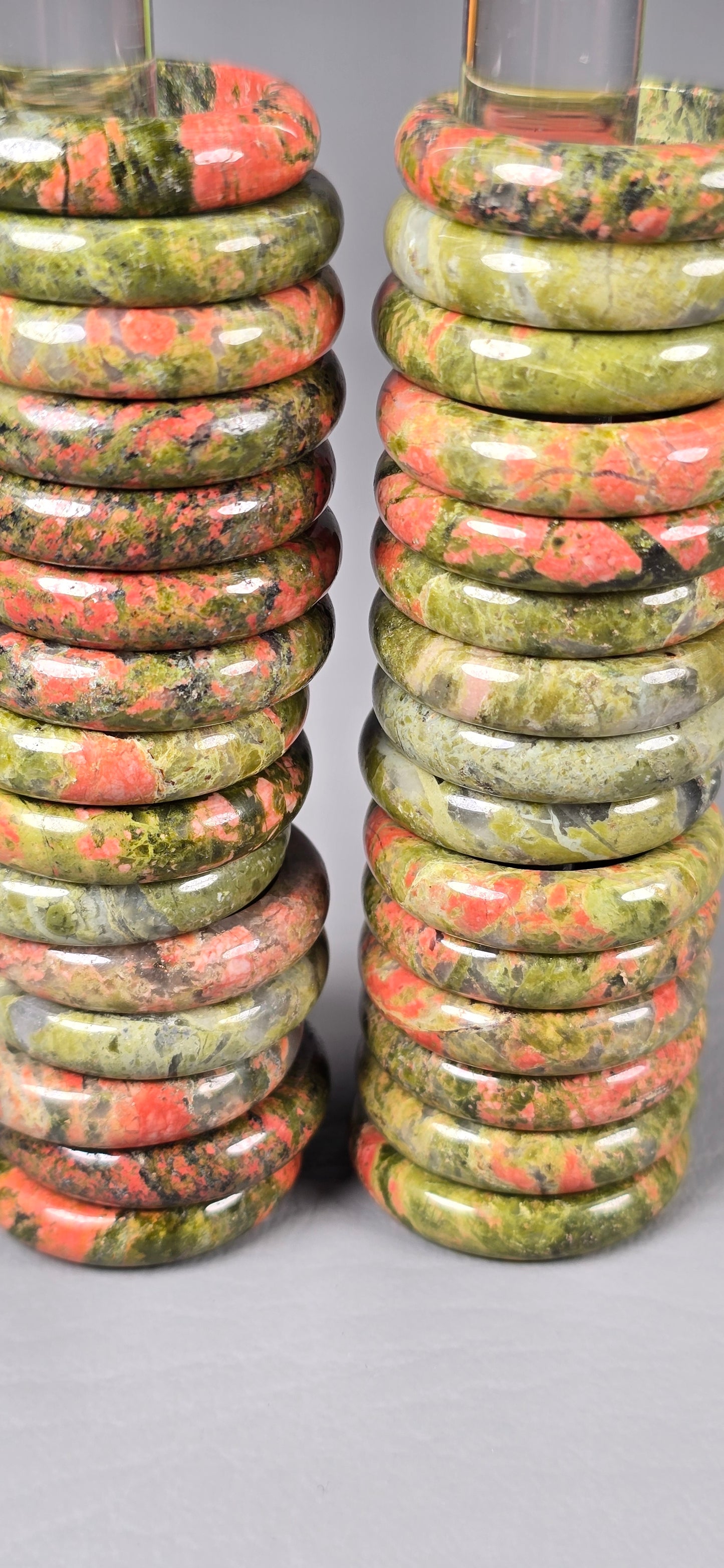 Unakite Rings