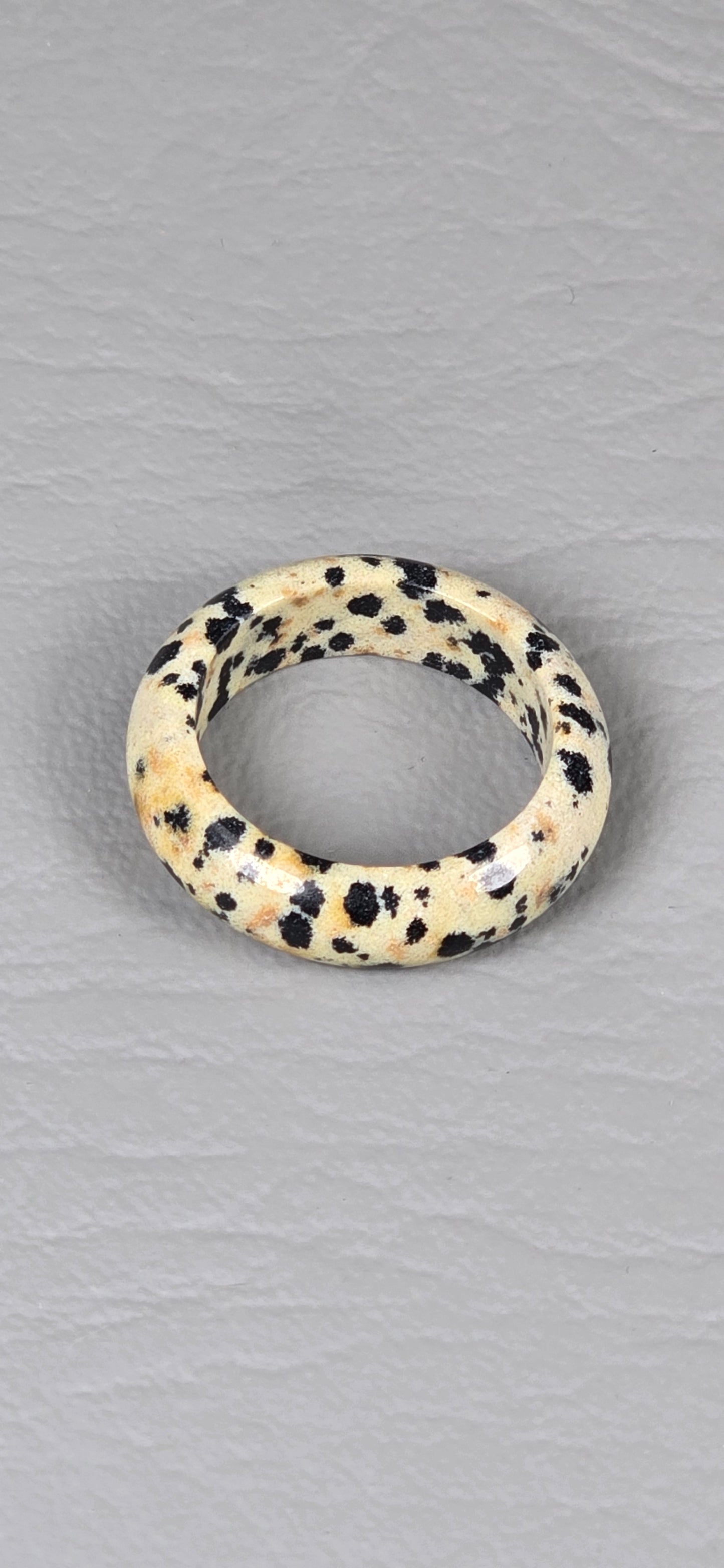 Dalmation Jasper Rings