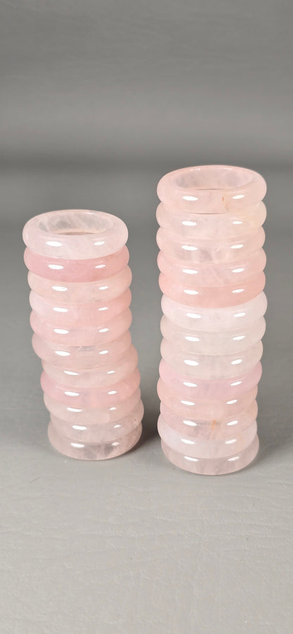 Rose Quartz Rings