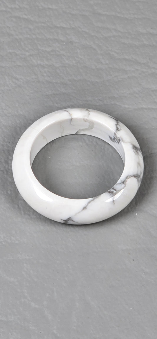 Howlite Rings