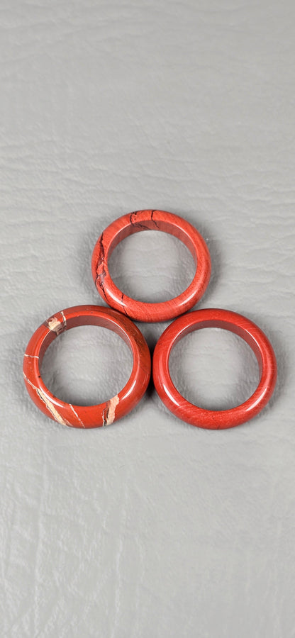 Red Jasper Rings