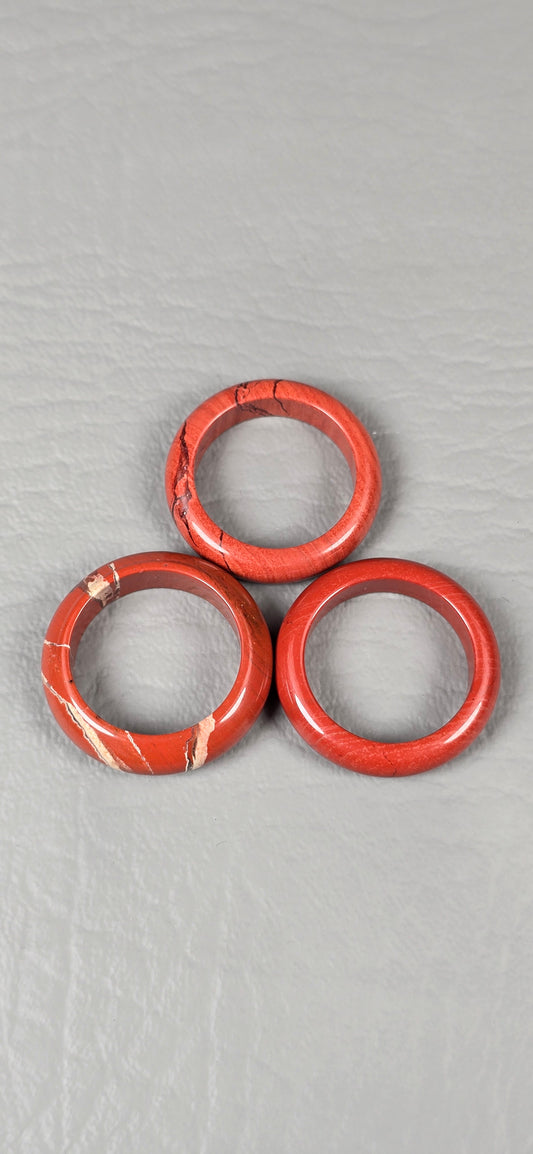 Red Jasper Rings