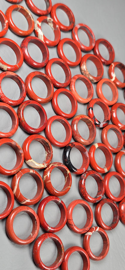 Red Jasper Rings