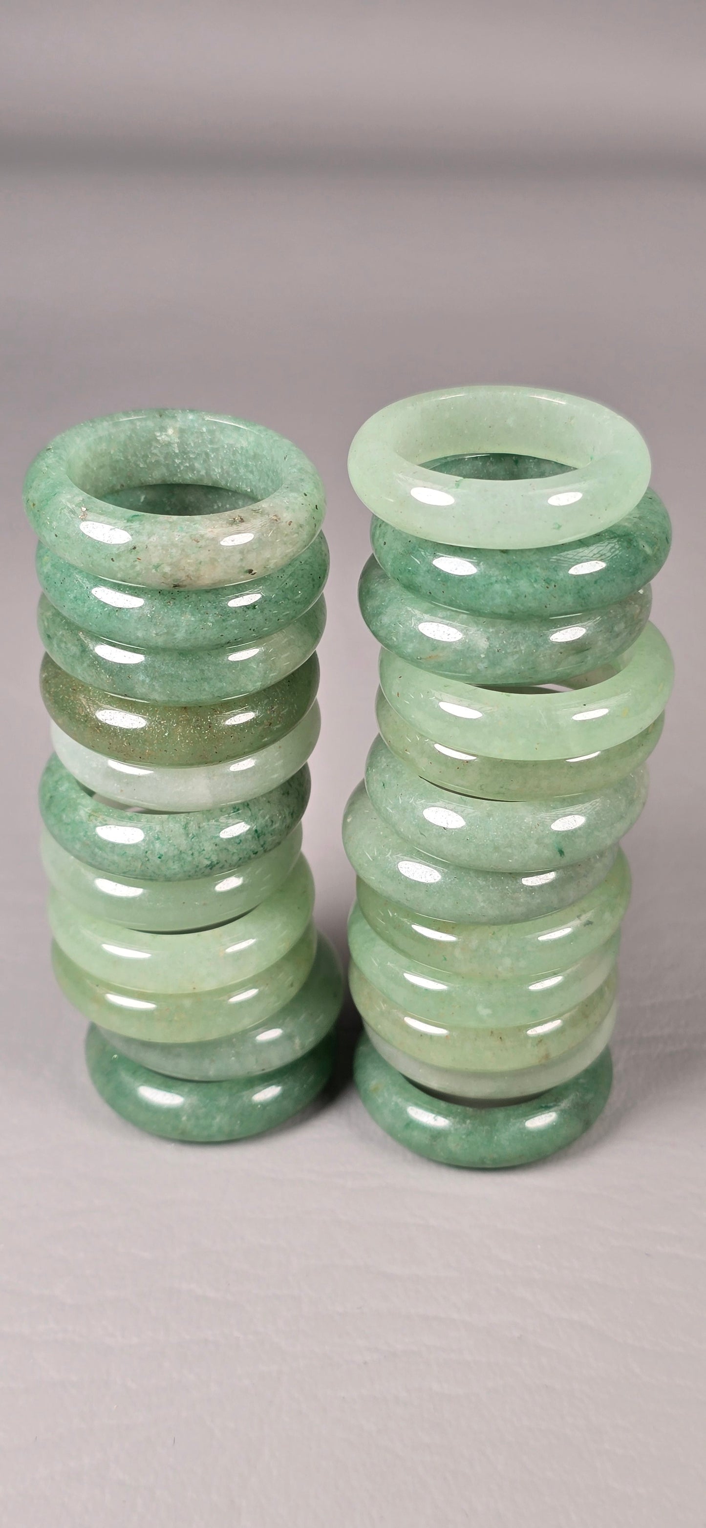 Green Aventurine Rings