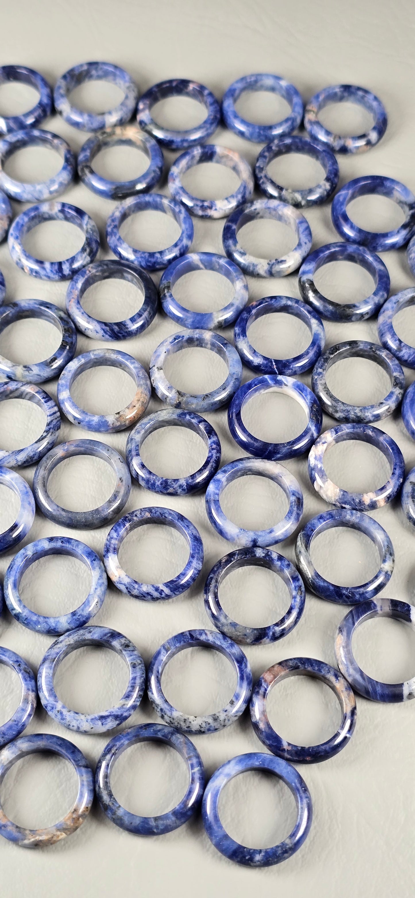 Sodalite Rings