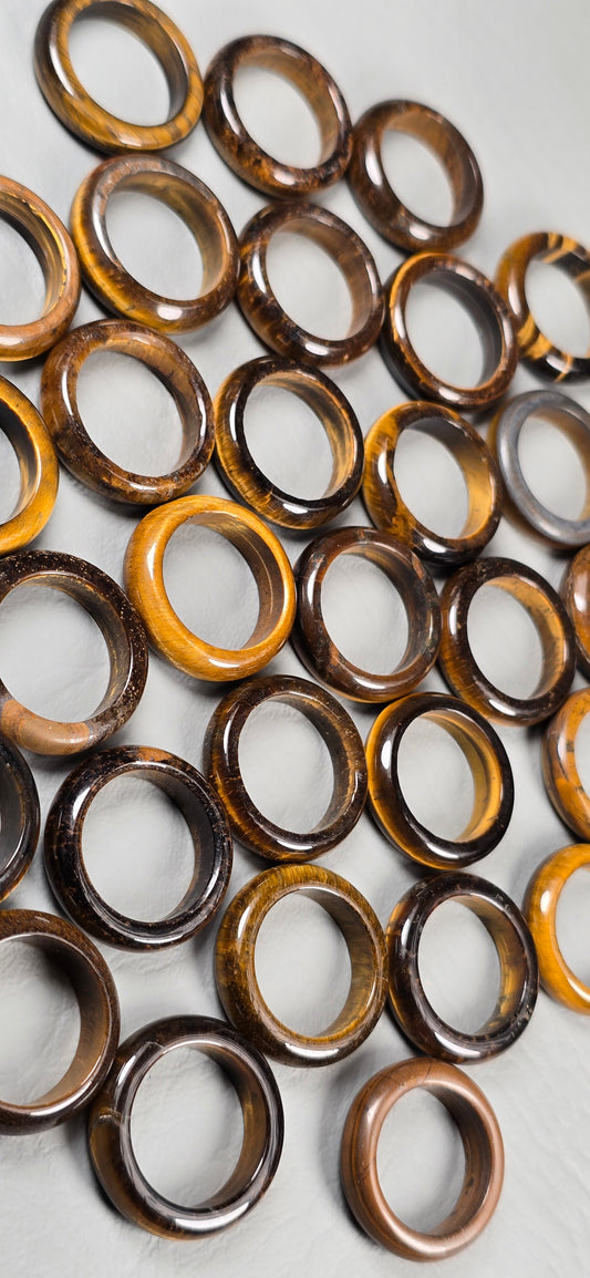 Tiger Eye Rings