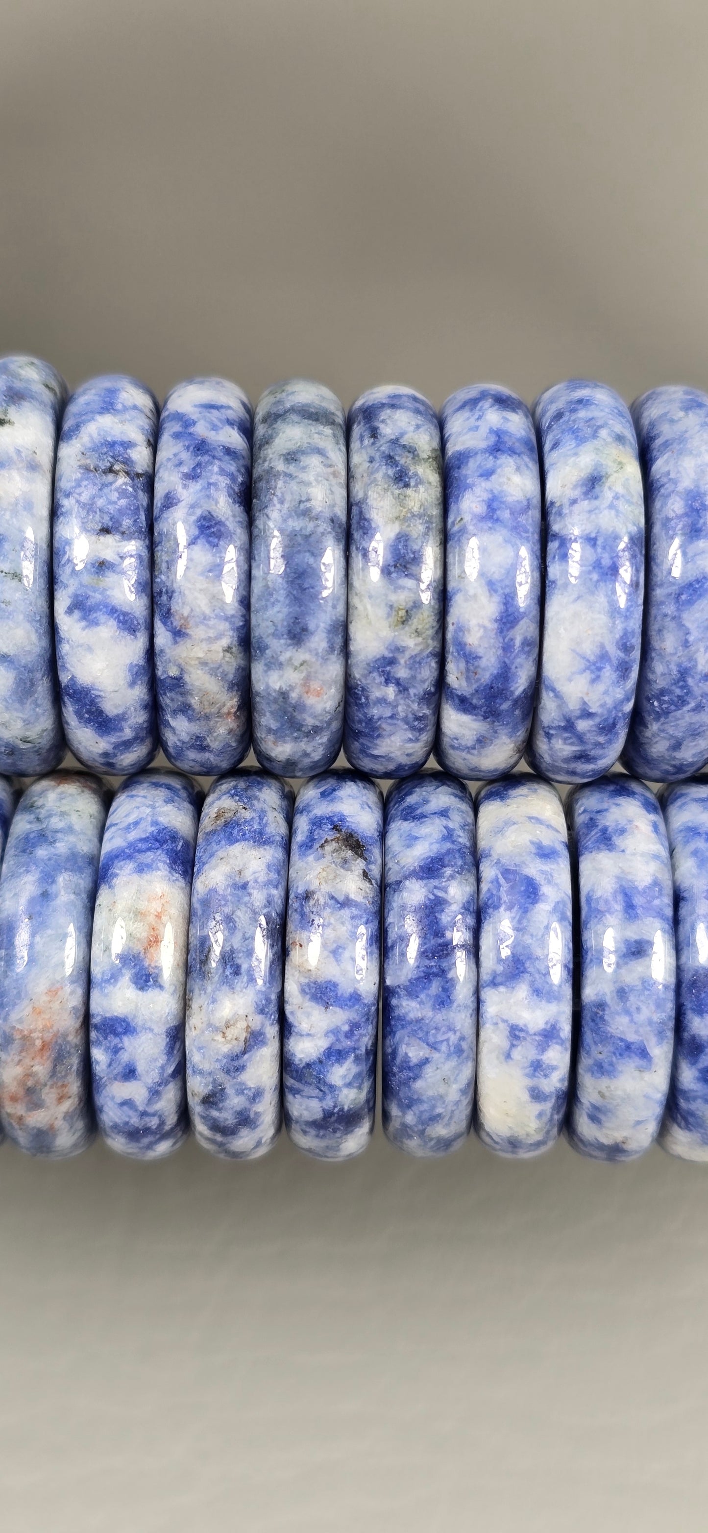 Blue Dot Sodalite Rings