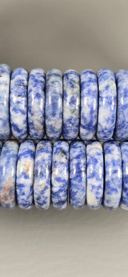 Blue Dot Sodalite Rings