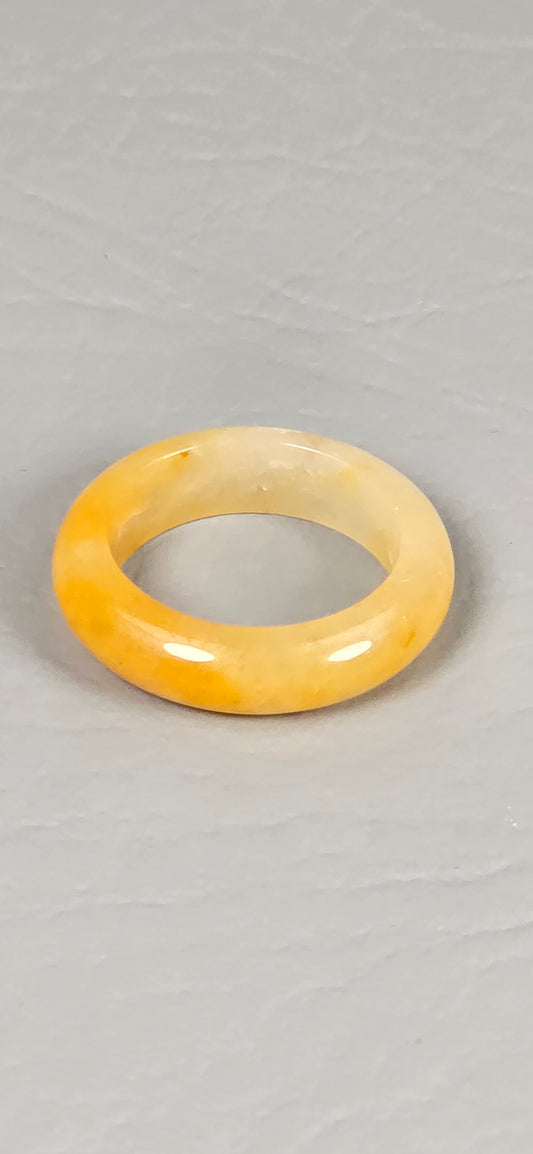 Chalcedony Rings - Golden / Brown